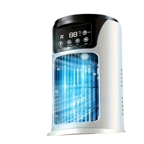 ZALONOVA™ Portable Smart Cooling Fan with 7 Ambient LED Lights