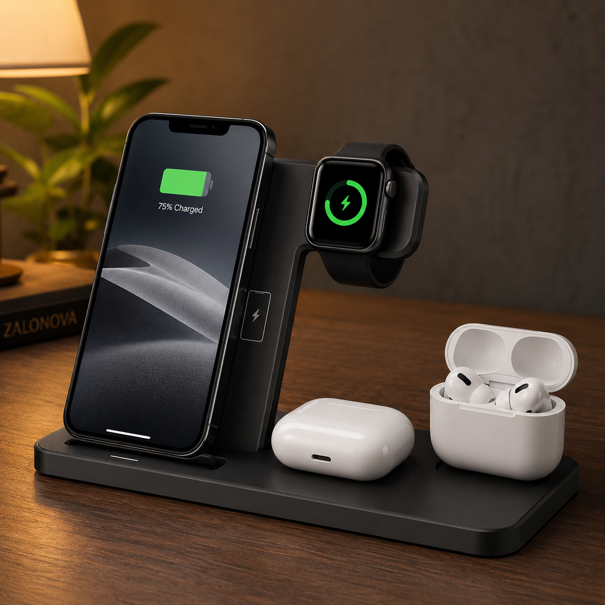 ZALONOVA™ 4-in-1 Foldable Wireless Charging Station