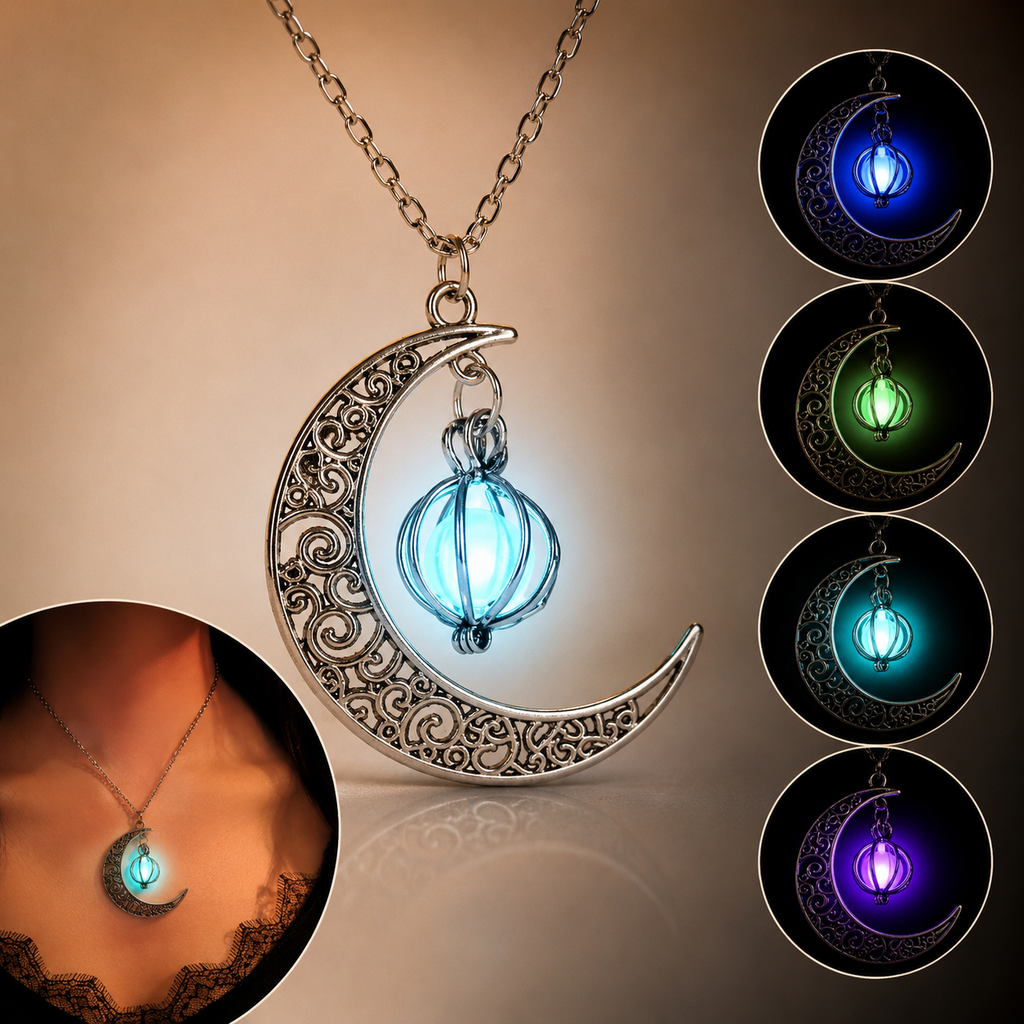 ZALONOVA™ Luminous Crescent Moon Necklace