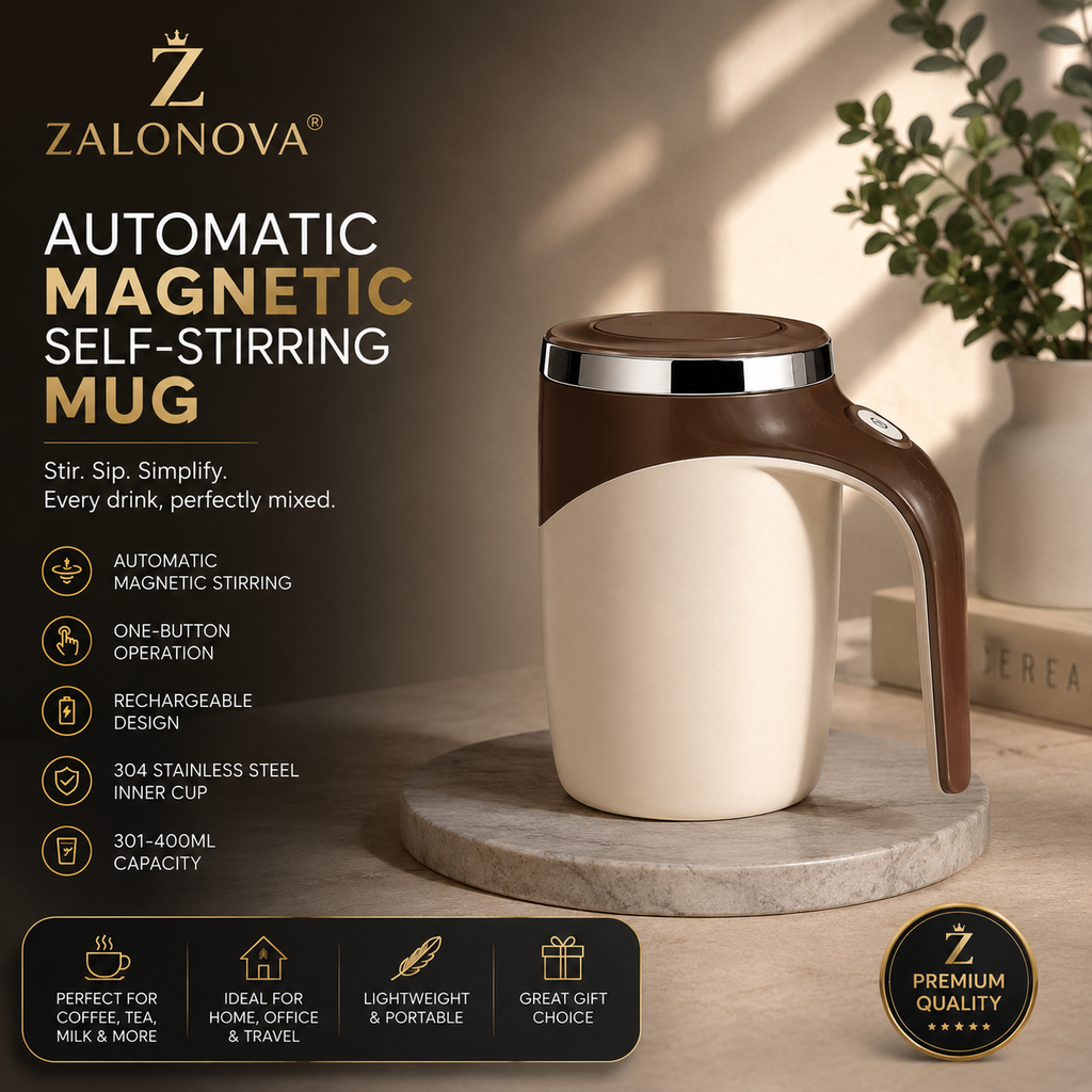 ZALONOVA™ Automatic Magnetic Self-Stirring Mug
