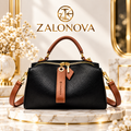 ZALONOVA™ Women’s PU Leather Crossbody Tote Bag-Black
