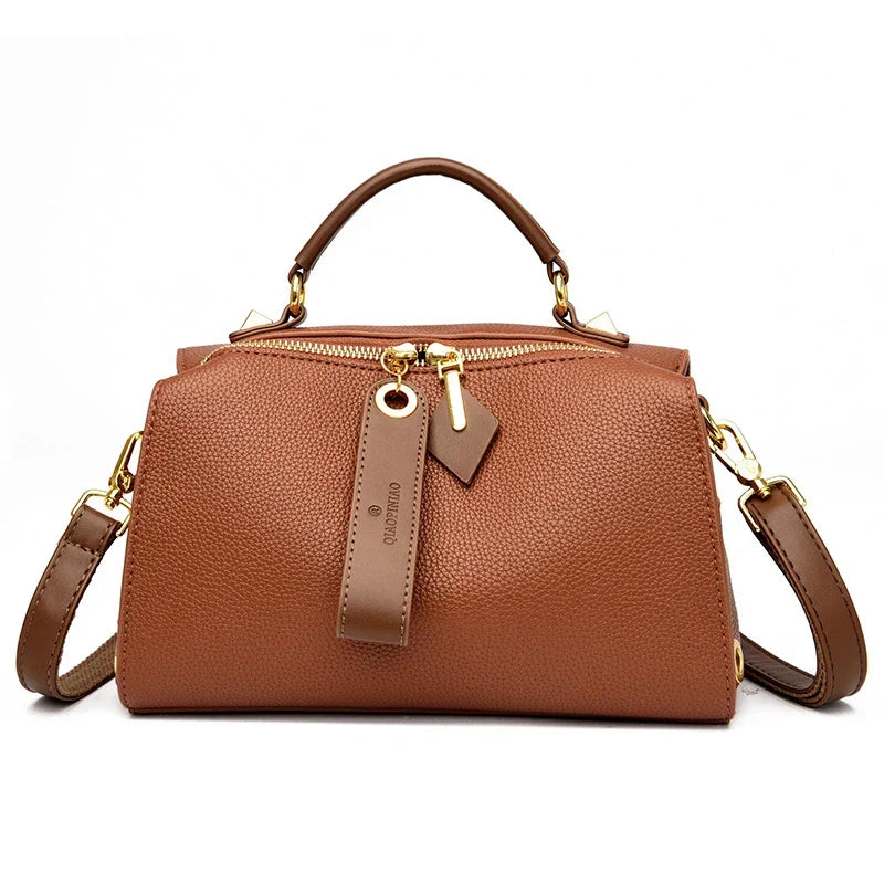 ZALONOVA™ Women’s PU Leather Crossbody Tote Bag-Yellow