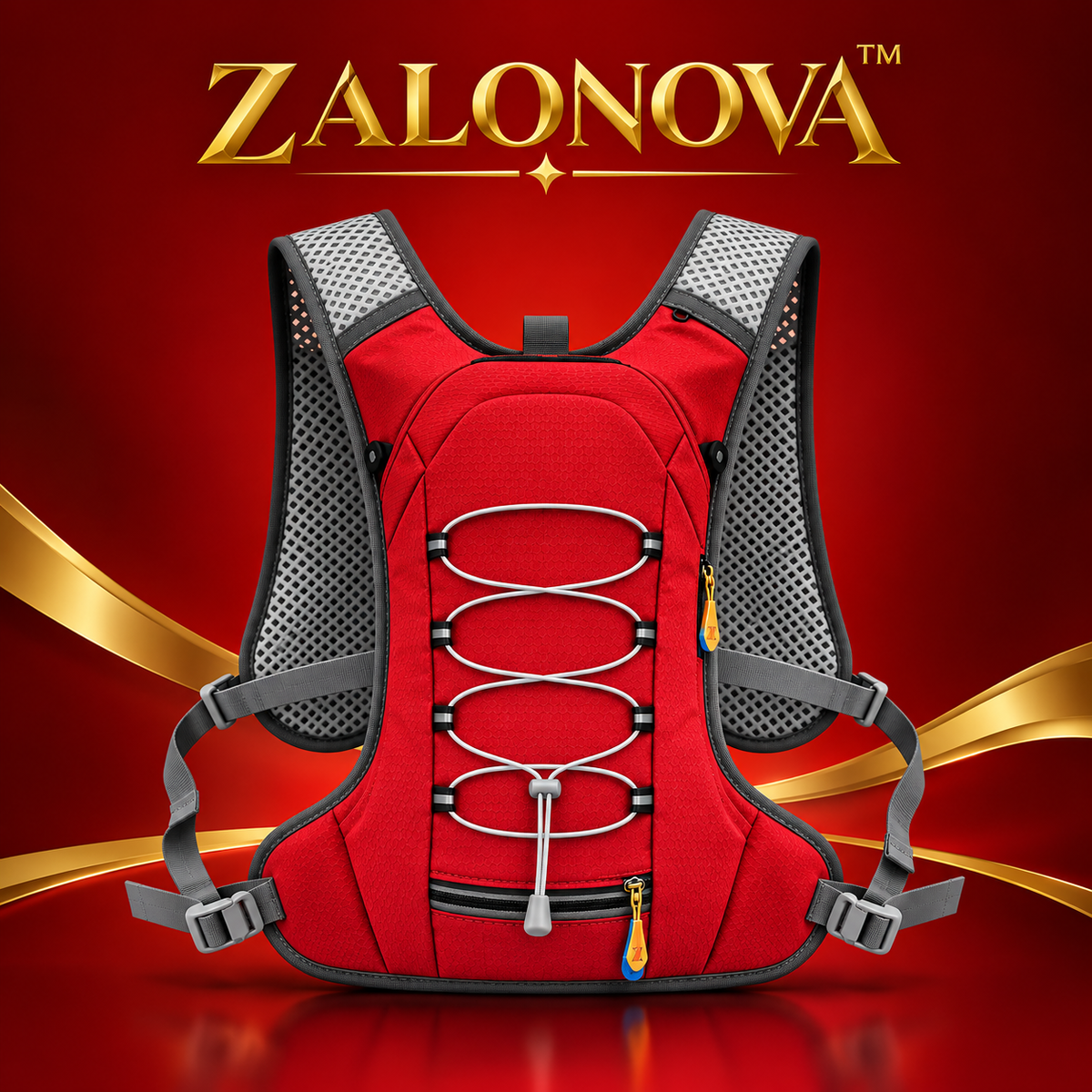 ZALONOVA™ 12L Lightweight Hydration Backpack – Cycling & Hiking